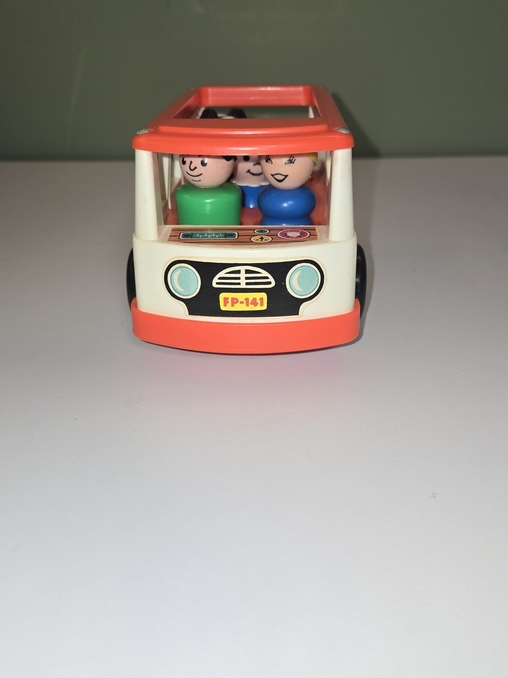 Vintage Fisher-Price Mini-Bus #141 (1969)